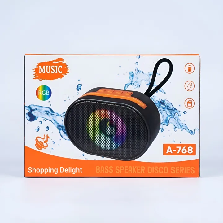 Music A-768 Wireless Portable Bluetooth Speaker